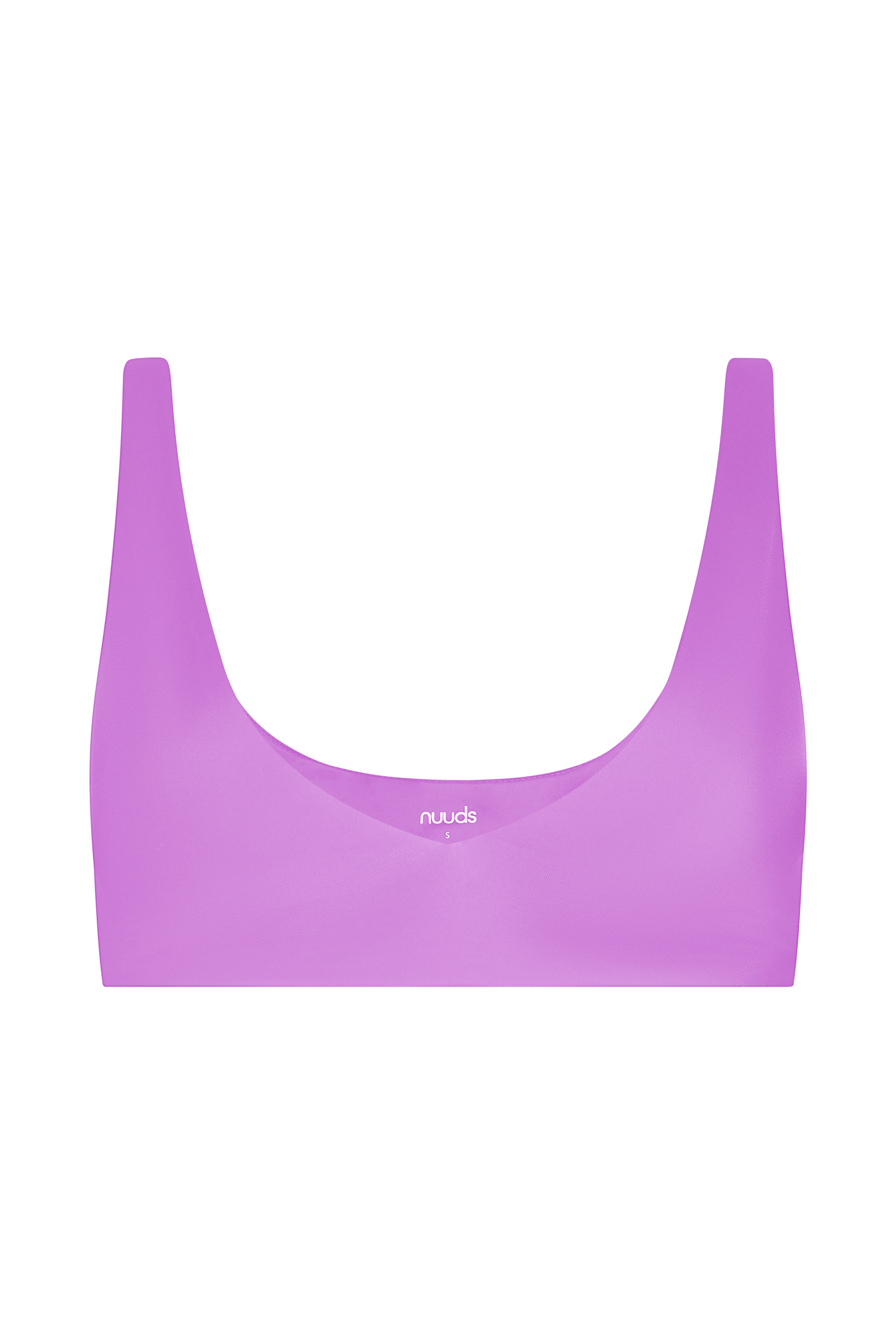 Plunge Bikini Top | Smooth Wisteria