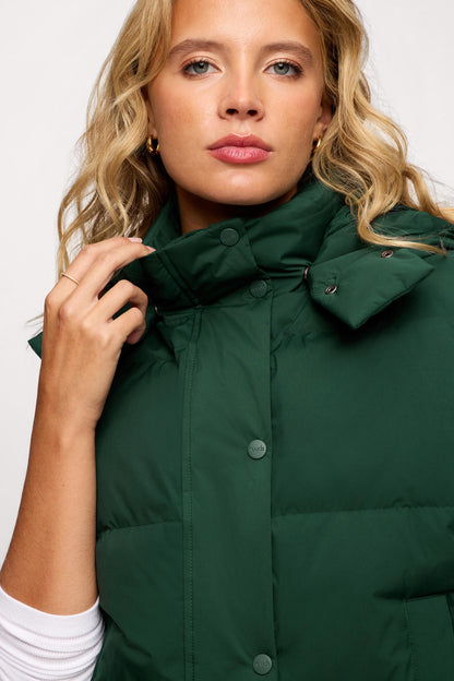 Peak Puffer Vest | Hunter