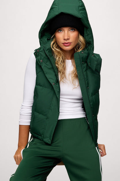 Peak Puffer Vest | Hunter