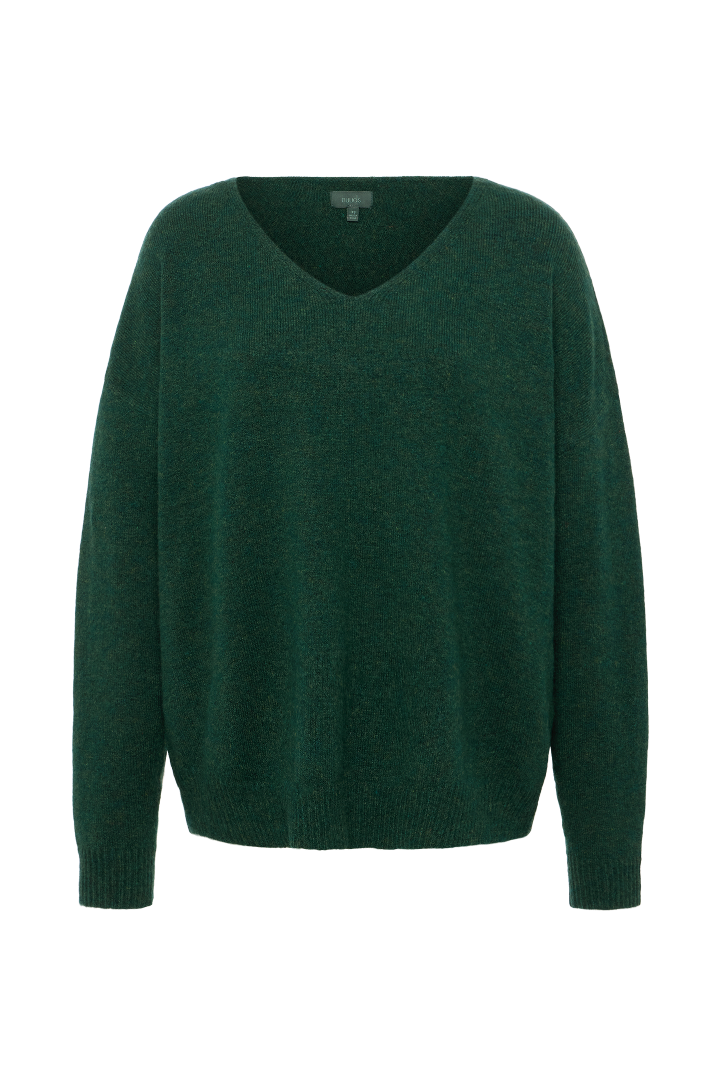 Cozy Knit V-Neck Sweater | Hunter
