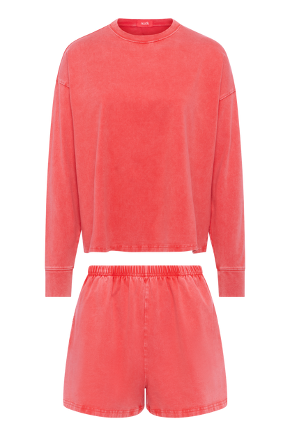 Ease Set | Washed Cayenne