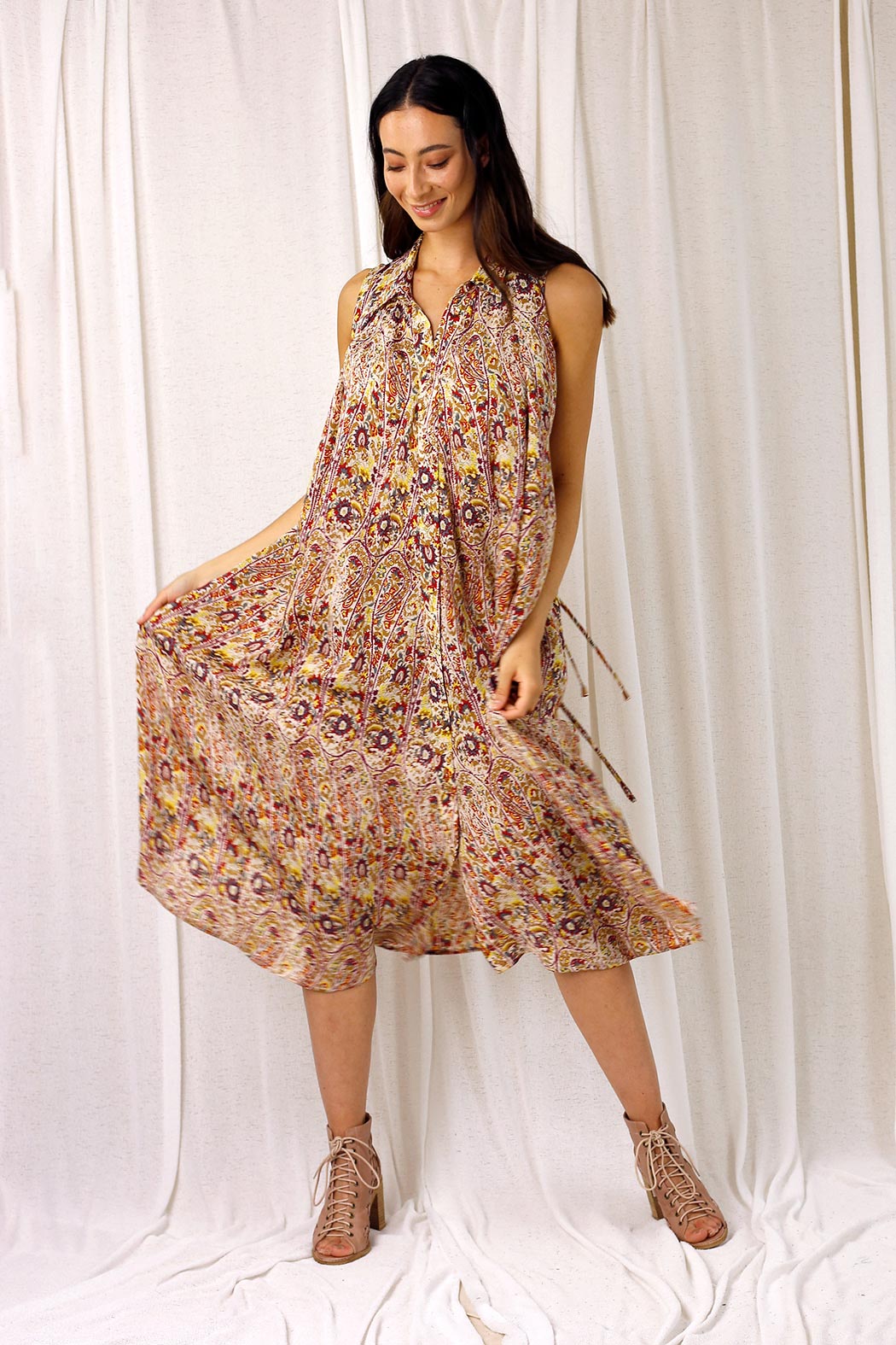Boho Nano Drape Dress - SALE