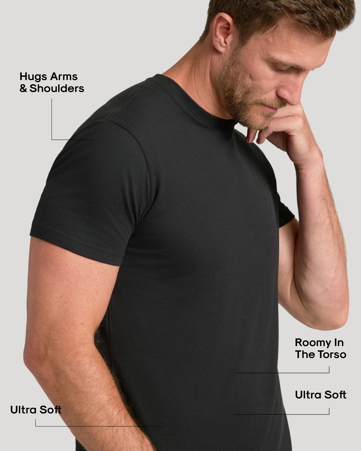 Black and White Crew Neck 10-Pack
