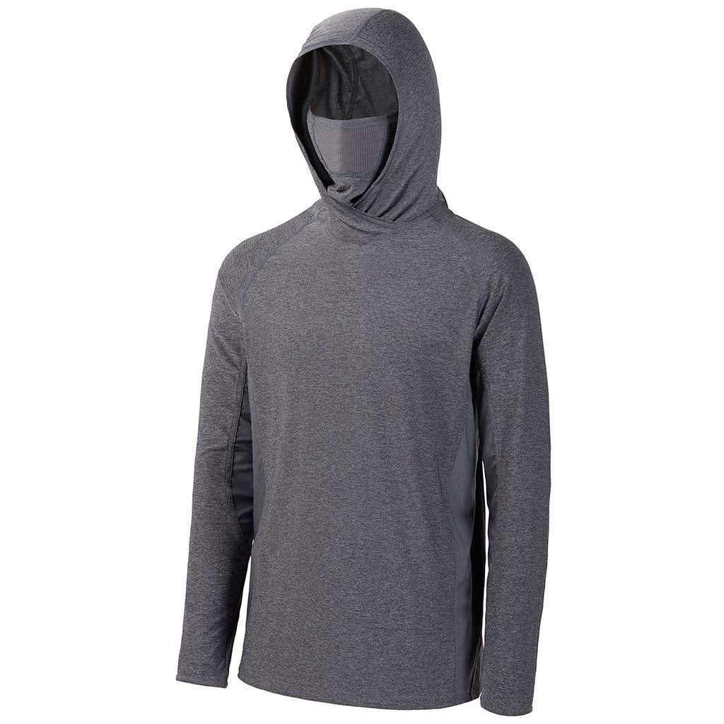 Men’s UPF 50+ Fishing Hoodie – Lightweight Long-Sleeve Sun Protection with Neck Gaiter