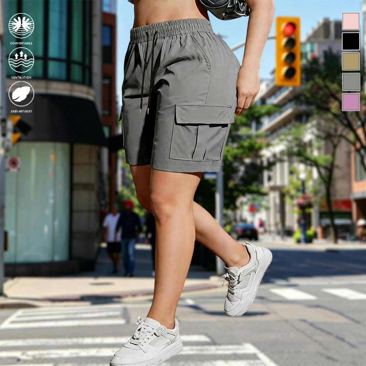 Women’s Outdoor Cargo Shorts – Multi-Pocket Design for Everyday Adventures