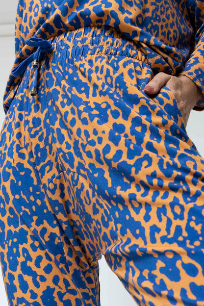 Blue Yellow Bamboo Droppie - Final Sale