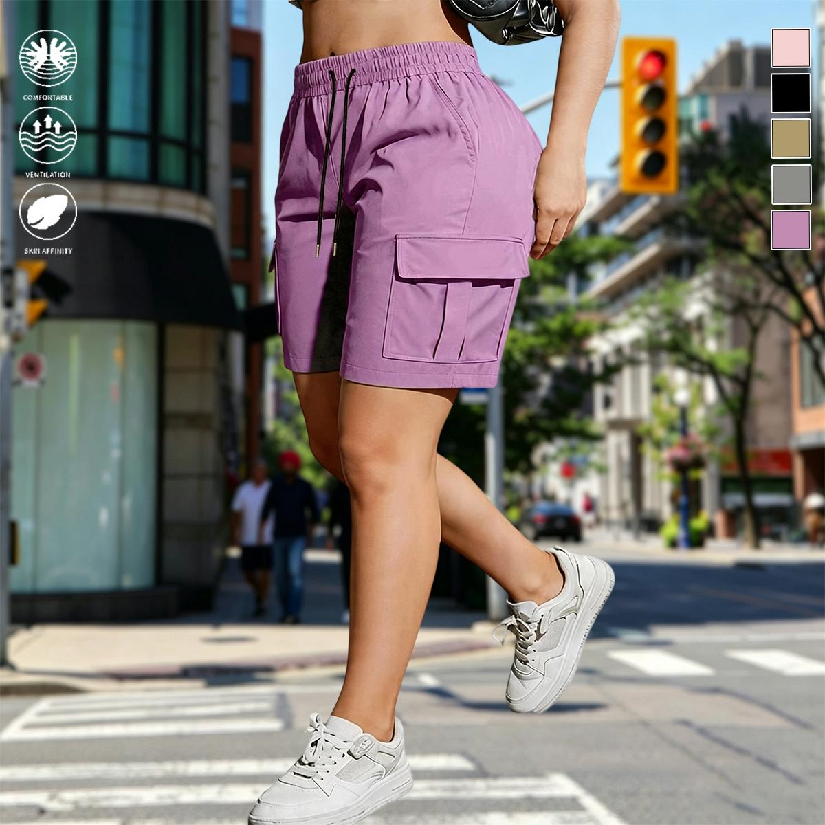 Women’s Outdoor Cargo Shorts – Multi-Pocket Design for Everyday Adventures