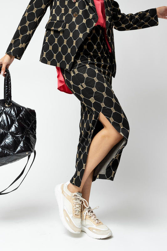 Black Diamond Ponte Miracle Skirt