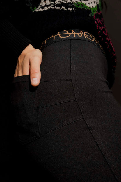 Black Ponte Miracle Skirt