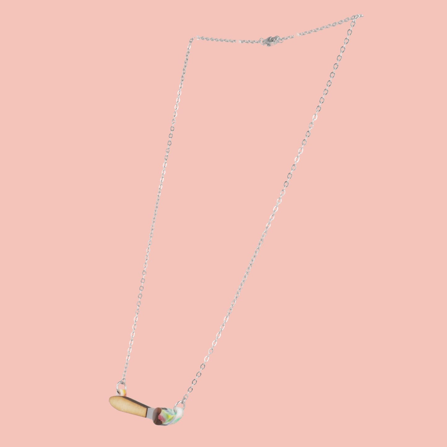 This Is An Art Paint Brush Necklace