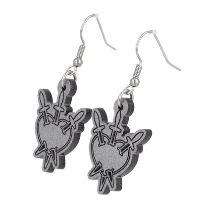 Three of Swords Earrings