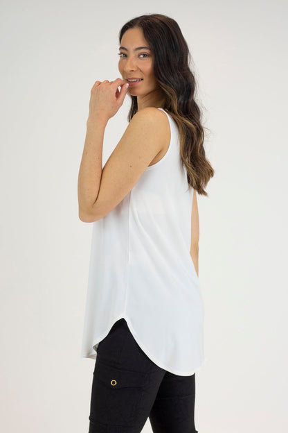 Black and Ivory Layering Cami 2 Pack - 80 cms